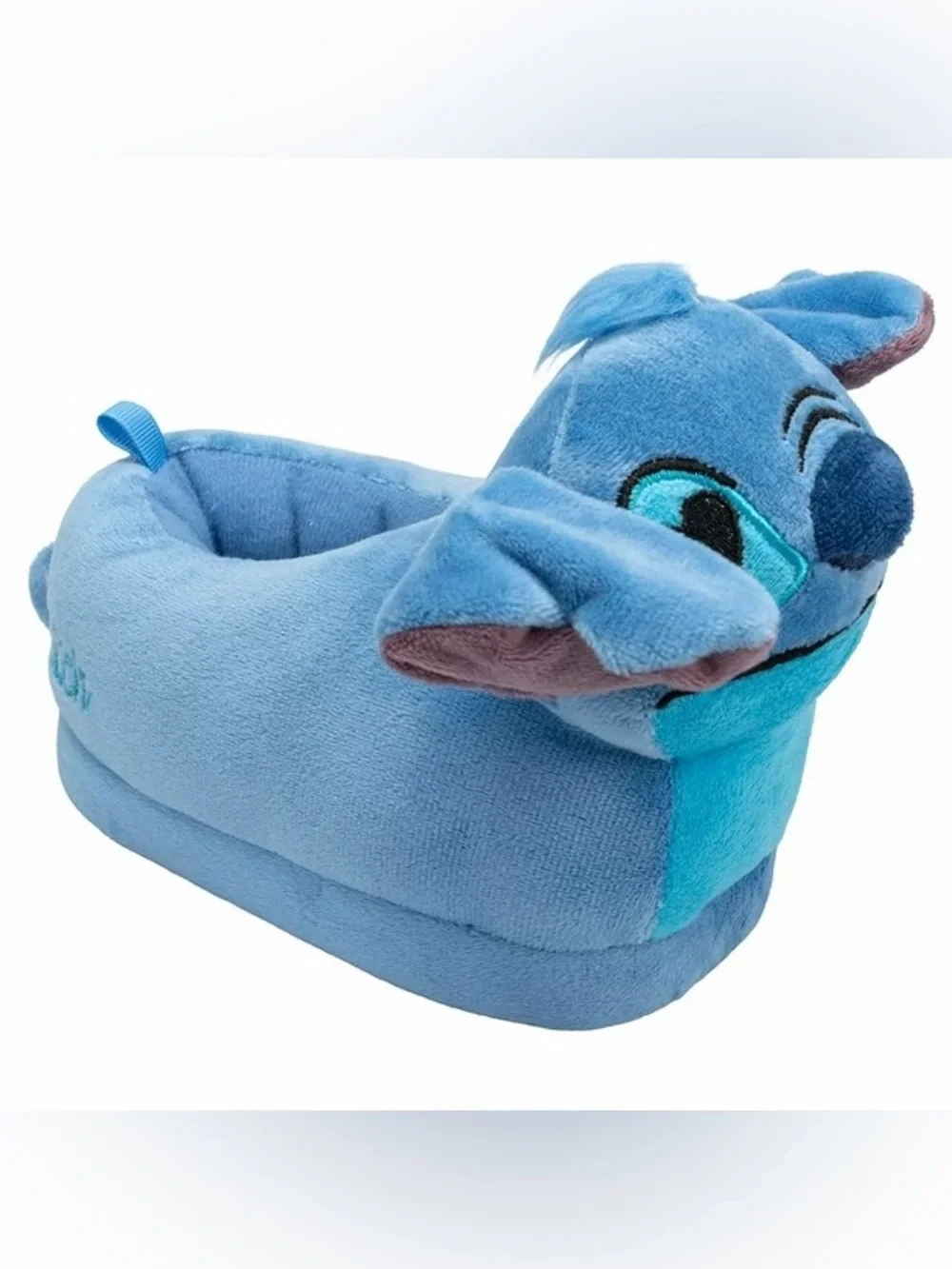 Disney Stitch Plush Slippers - size 13/1